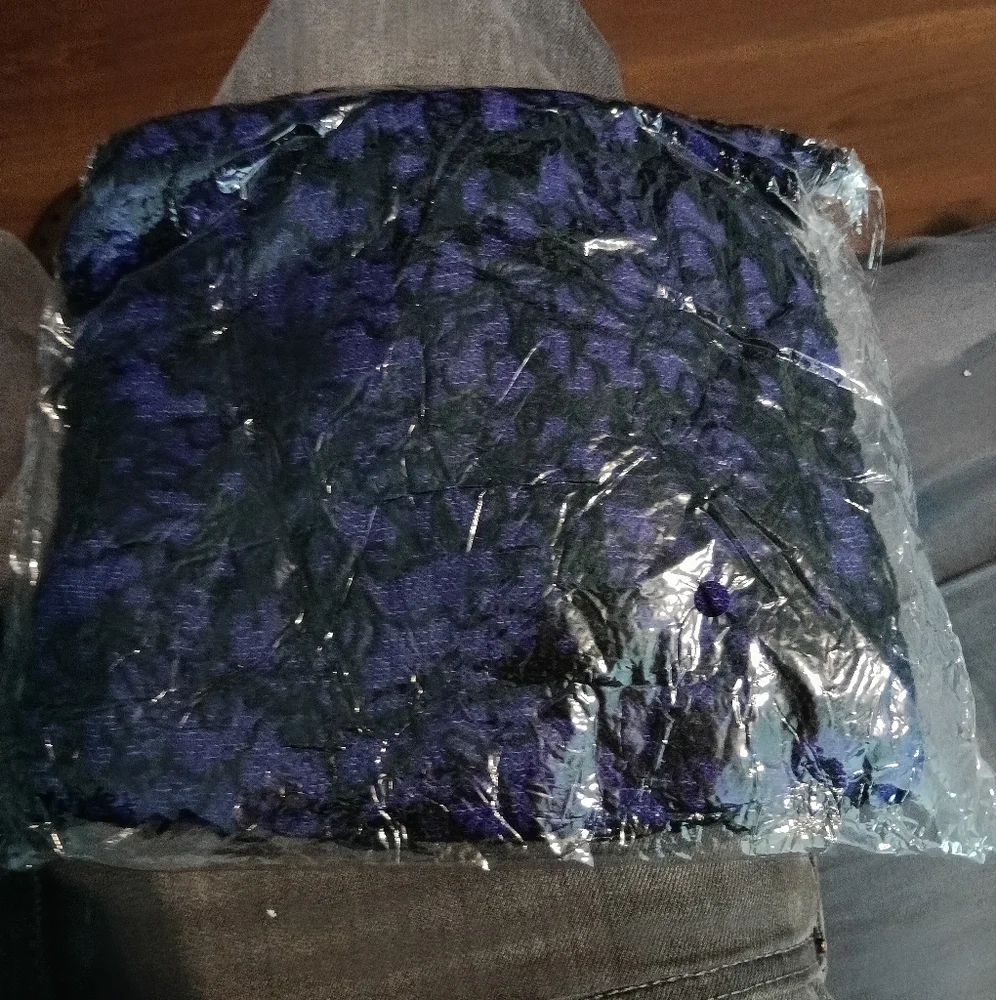 Dark Purple And Black Balaclava Ski Mask